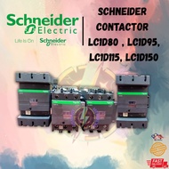 SCHNEIDER LC1D80 , LC1D95, LC1D115, LC1D150 CONTACTOR 3POLE (AC)