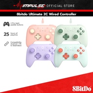 8BitDo Ultimate C /2C Hall Effect Wired Controller (for Windows PC, Android, Steam Deck)