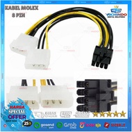 VGA Power Cable / Adapter 2 Molex to 8 Pin PCI-E / 8Pin GPU Cable 