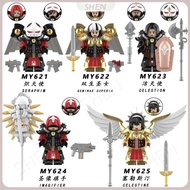 Movie Series MY621-625 Warhammer 40K Battle Nun Doll Assembled Building Block Toy Bag