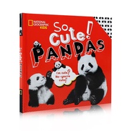 English Original Imported So Cute! Pandas So Cute ！ Giant Panda 6-9 Childrens English Early Educatio
