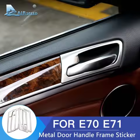 Airspeed Stainless Steel for BMW X5 E70 X6 E71 Accessories for BMW E70 X5 E71 X6 Interior Trim E70 E