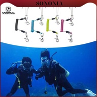 SONONIA Stainless Steel Dual Hook Reef Drift Hook Scuba Diving with 1M Long Lanyard for