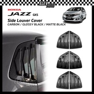 Honda Jazz GK5 Side Louver Cover Window Shade Bodykit Carbon Accessories GK5 2015 2016 2017 2018 201