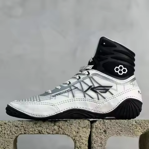 Professional Boxing Shoe for Unisex Luxury Brand Wrestling Boots Men Women Competition Sport Fightin