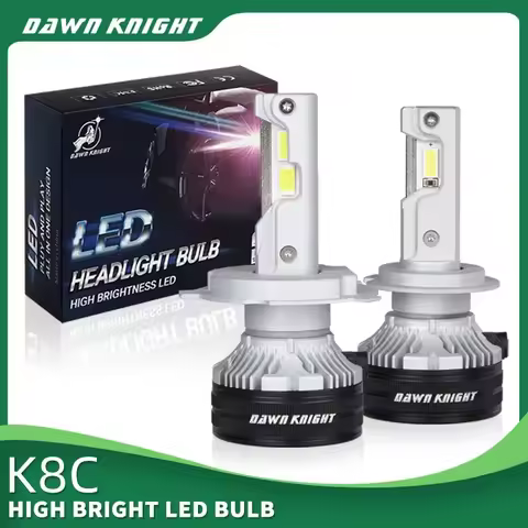 DAWNKNIGHT K8C 40W K7C H7 H4 Led Lamps 3 Copper Tube Led Headlight Bulbs For Car H1 H11 HB3 9005 HB4