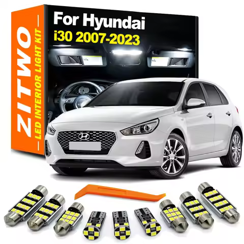 ZITWO LED Interior Reading Light Bulb Kit For Hyundai i30 MK1 MK2 MK3 FD GD PD N 2007- 2018 2019 202