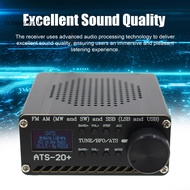 oc Fm Radio Receiver Ats-20 Plus Air Band Dsp Ssb Portable Radio Receiver High Quality Sound Advanced Audio Tech Best Radio Tuner for Southeast Asian Buyers
