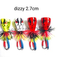 Dizzy frog bait 2.5cm