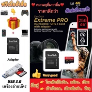 Sandisk Extreme Micro SD card 64GB 128GB 256GB 512GB 1TB V30 4K U3 C10 A2 SDcard แท้ Memory card GoP