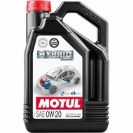 (1 CTN /4bottle)MOTUL HYBRID 0W20 Fully Synthetic Engine Oil 0W-20 Fuel Saving for Hybrid & Petrol E