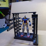 Diorama Hangar base Gunpla Gundam Mecha Scale 1-144