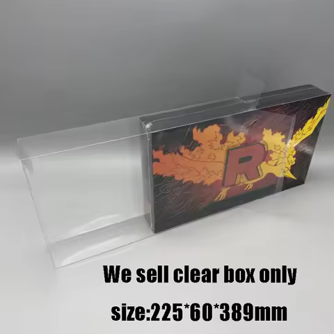 For TCG Ultra Clear Protective Case Team Rocket's Moltres ex US Version protective case
