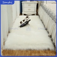 Plush Carpet Bedroom Bedside Carpet Full Sofa Cushion Imitation Wool Living Room Carpet