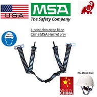 MSA 10221259 Chinstrap V-Garden 4point 4-Point Chin Strap