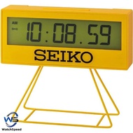 Seiko QHL073Y Large Digital LCD Desk Table Clock