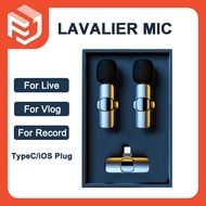 K9 Wireless Microphone for phone Lavalier Microphone Live Vlogging Microphone for Video Recoding Int