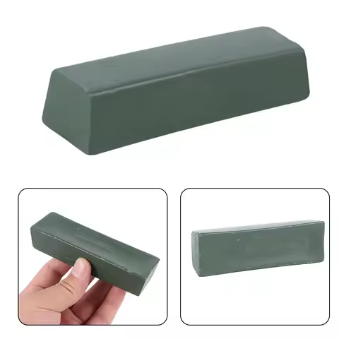 Polishing Wax Green Polishing Paste Abrasive For Stainless Steel Copper Aluminum Metals Precision In