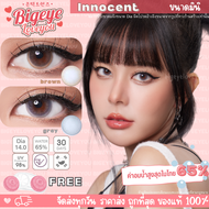 คอนแทคเลนส์🌈Innocent🌈 Brown / Gray (Shinee) ขนาดมินิ💖
