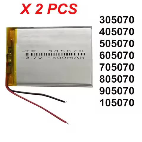 3.7V 505070 2300mAh Lithium Li-ion Polymer Battery 505068 305070 405070 605070 705070 805070 905070 