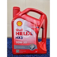 SHELL ENGINE OIL HELIX 20W-50SL/CF 4L