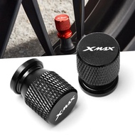 For Yamaha XMAX 125 250 300 400 All Year XMAX Motorcycle Tyre Valve CNC Aluminum Tire Air Port Stem Cover Cap Accessories