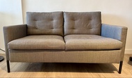 Authentic Ligne Roset "Hudson" 2-Seater Settee (Kvadrat Canvas Laine 854)