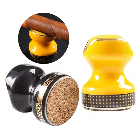 Mini Single Cigar Holder Rack Ceramic Cigar Display Stand Travel Cigarette Rack Smoking Accessories