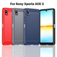 Anti-Cracking Casing for Sony Xperia 1 10 V 5 IV III  XZ4 XZ3 ACE III II 3 2 Pro-I L3 L2 L1 Soft Carbon Phone Case Anti-fingerprint