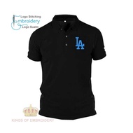 MICROFIBER DRY FIT JERSEY LOGO SULAM T-Shirt LA Lost Angeles Dodgers Baseball Baju UNISEX NAD41