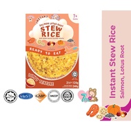 MommyJ Instant Stew Rice Salmon Lotus Root 7m+ (2x120g)