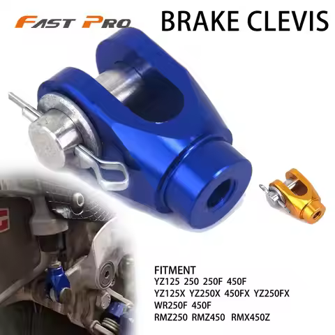 Rear Brake Clevis For Yamaha YZ125 YZ250 YZ250F YZ450F YZ125X YZ250X YZ450FX YZ250FX WR250F WR450F Y