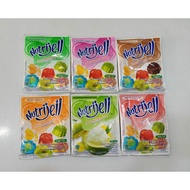 Nutrijell Jelly Powder 15gram per Pack/READY 5 Flavors (LECI/STRAWBERRY/ Orange/MELON/Coconut)