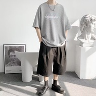 Ins Original Trendy Style t Design Men's B 2026 Summer Brand cod Sleeve New Style Short-Sleeved cod 