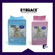 EMBRACE DOG TRAINING PAD - 45x60CM (50pcs) 33x45CM (100pcs)- Wee Wee Pad