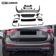 Rear Bumper Diffuser Body Kits for Benz X254 GLC260 GLC300L SUV GLC63 AMG 2023-2024 Body Kits Exhaus