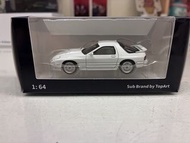TopArt 1:64 白色 Mazda RX-7 模型車