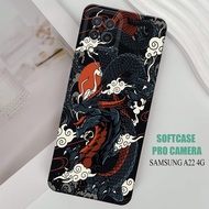 HP Latest SAMSUNG A22 4G Case - SAMSUNG A22 4G - SAMSUNG A22 4G Softcase - Pro Camera Softcase - Cas