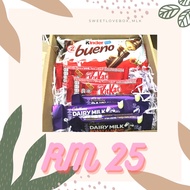 Chocolate box/Gift Box/Surprise box/Kinder bueno/Cadbury/ Kit kat