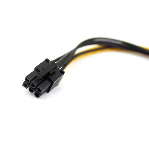1pc 15Pin SATA to 6Pin Power Cable Connector 6 Pin PCI-E PCI Express Adapter Graphics Video Card Con