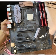 Old Asus STRIX B350F GAMING motherboard. Asus ROG STRIX B350-F GAMING Mainboard uninstalled
