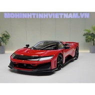 FERRARI F80 MODEL CAR, 1/18 SCALE BBURAGO