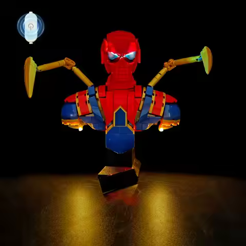 LYBMTWF LED Lighting Kit Compatible with Lego 76326 Man Minifigure Model (NOT Include The Model Bric
