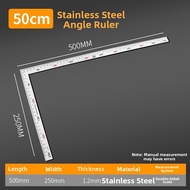 Hansvinu | Measurement Ruler 90 Degree Stainless Steel