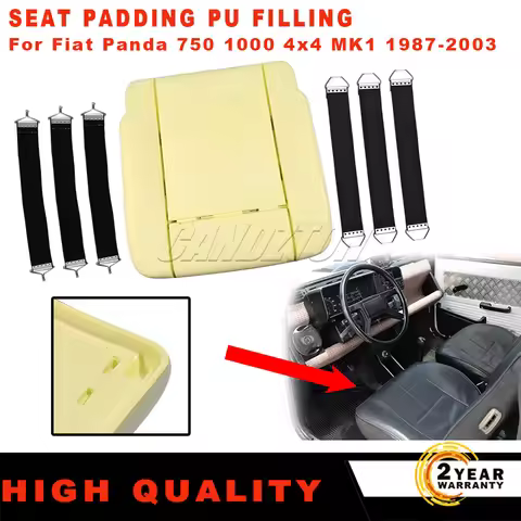 New Seat Padding and 6Pcs Reinforced Straps Seat Repair Kit PU filling Car Accessories For 1987-2003