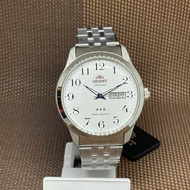 Orient FAB0B002W9 Tri Star White Analog Automatic Numeral Men's Casual Watch