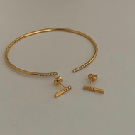 HER OBJECTIVE_HER BELLA ROSE BRACELET/EARRINGS