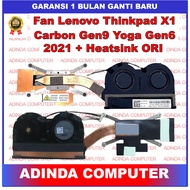 Fan Lenovo ThinkPad X1 Carbon Gen9 Yoga Gen6 2021 5H40W36671 5H40W36672 With Heatsink ORI