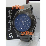 Jam Tangan Pria Alexandre Christie Original AC 6226 MC FBL full black