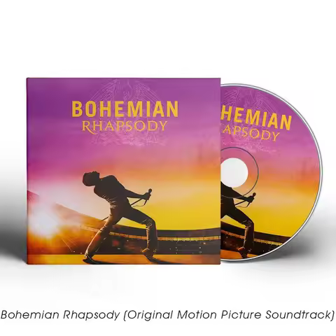 Movie Bohemian Rhapsody Queen Music Compact Disc Greatest Hits OST Album CD Cosplay Walkman Car Soun
